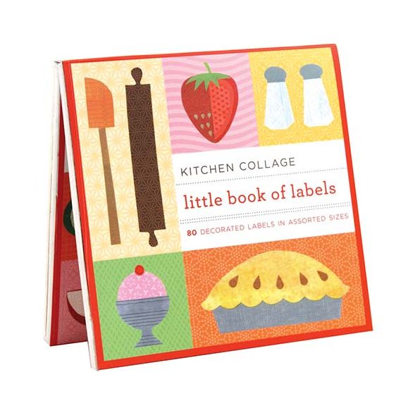 Kitchen Collage Book of Labels