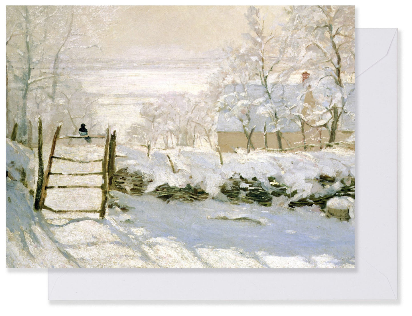 Monet Magpie Christmas Boxed Cards