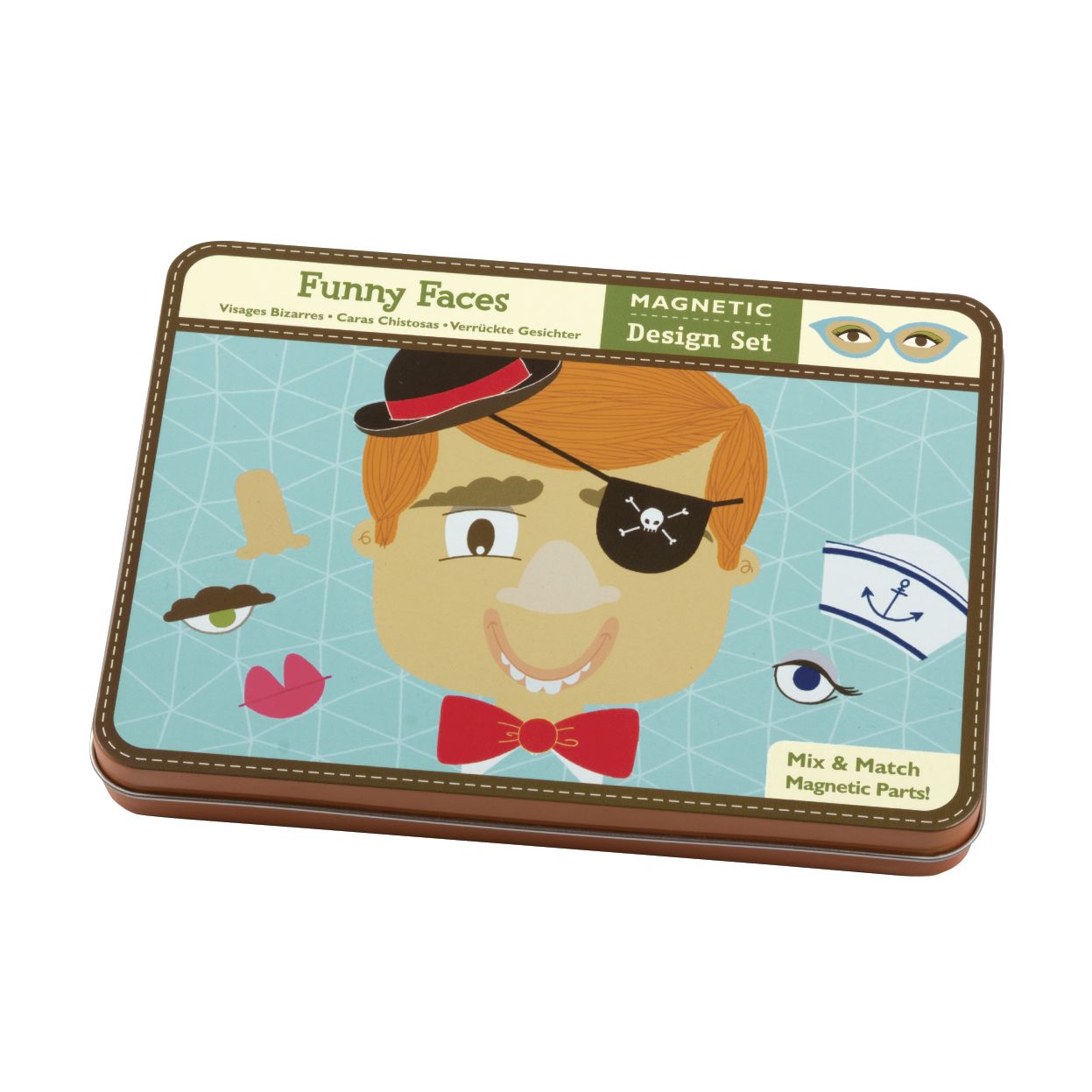 Funny Faces Magnetic Build-its