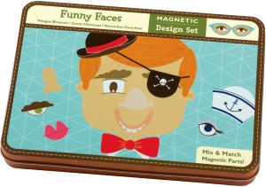 Funny Faces Magnetic Build-its