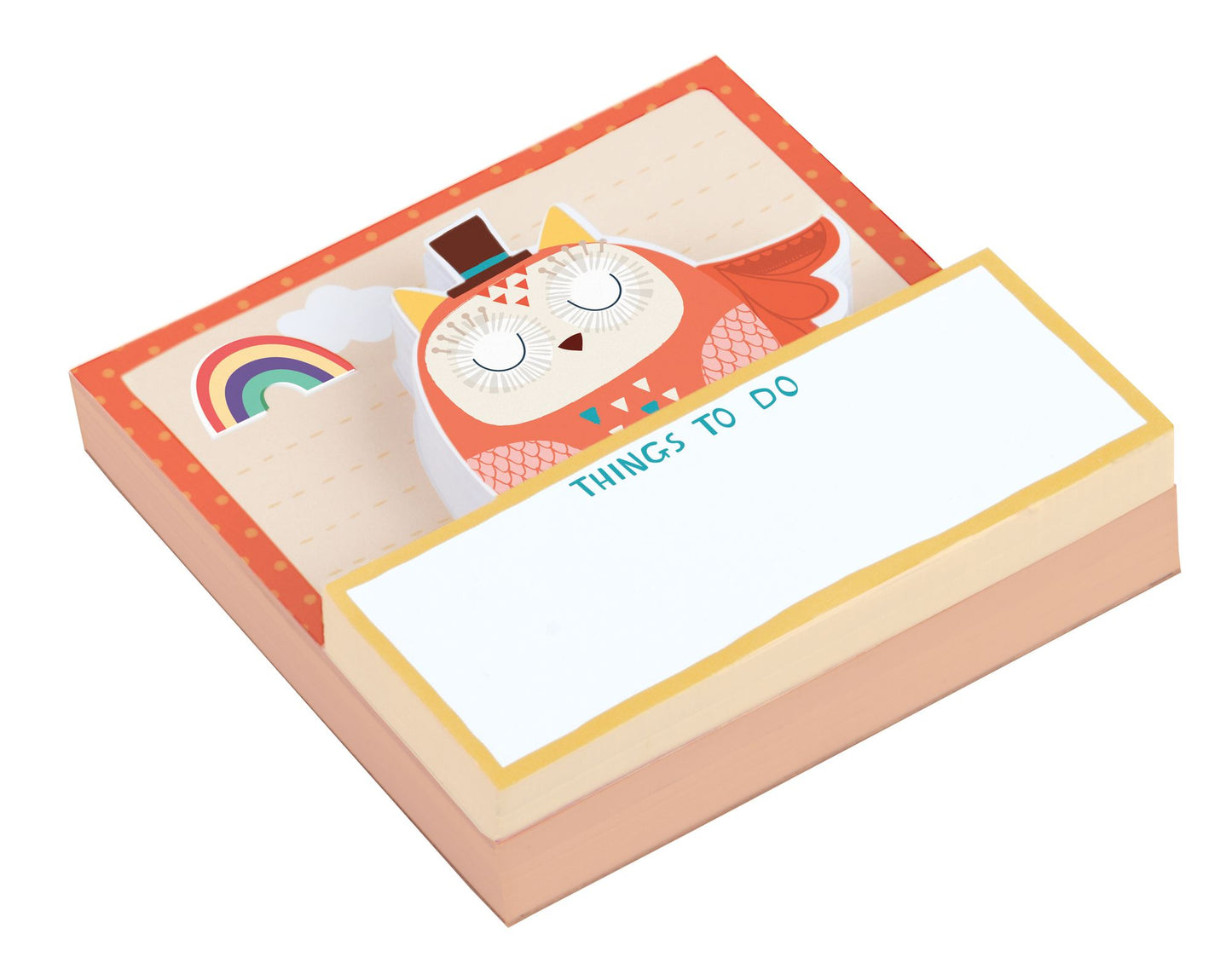 Owl Shaped Memo Pad