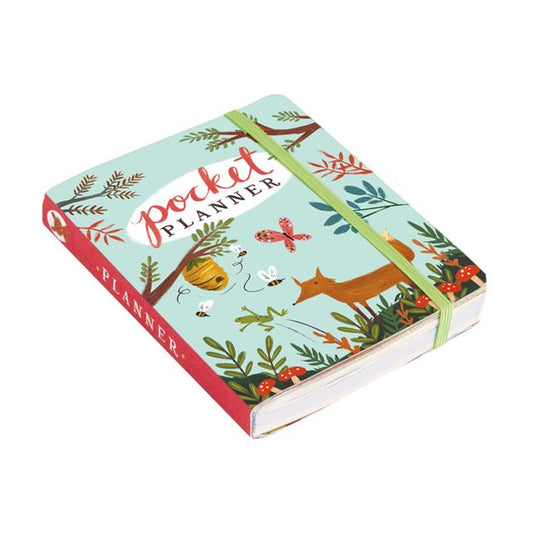 Undated Pocket Planner- Forest Friends