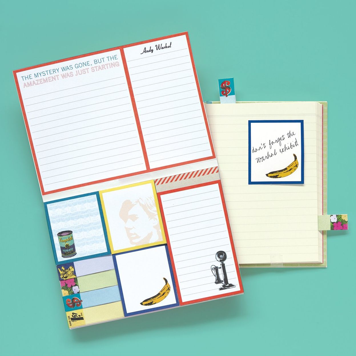Andy Warhol Greatest Hits Sticky Notes