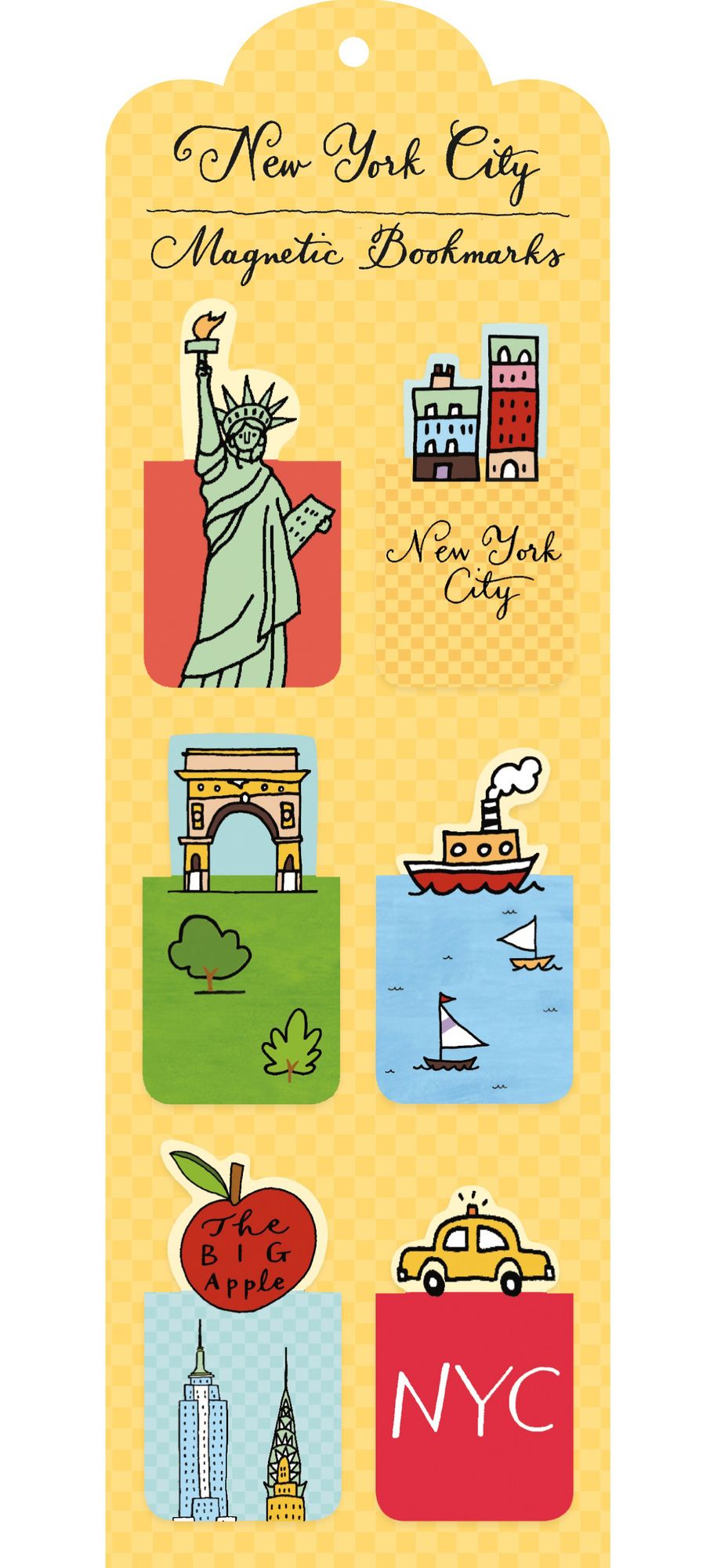 New York City Magnetic Bookmarks