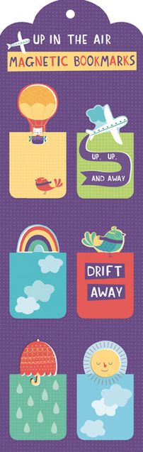 Up in the Air Magnetic Bookmark