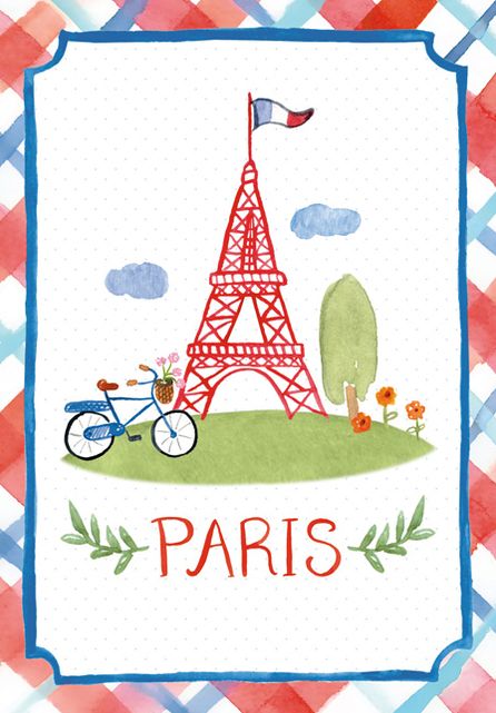 Paris Watercolor Pocket Journal