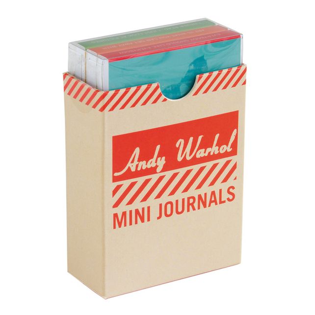 Andy Warhol Philosophy Mini Journal Set