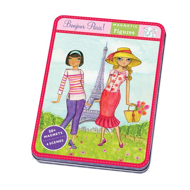 Bonjour Paris! Magnetic Figures