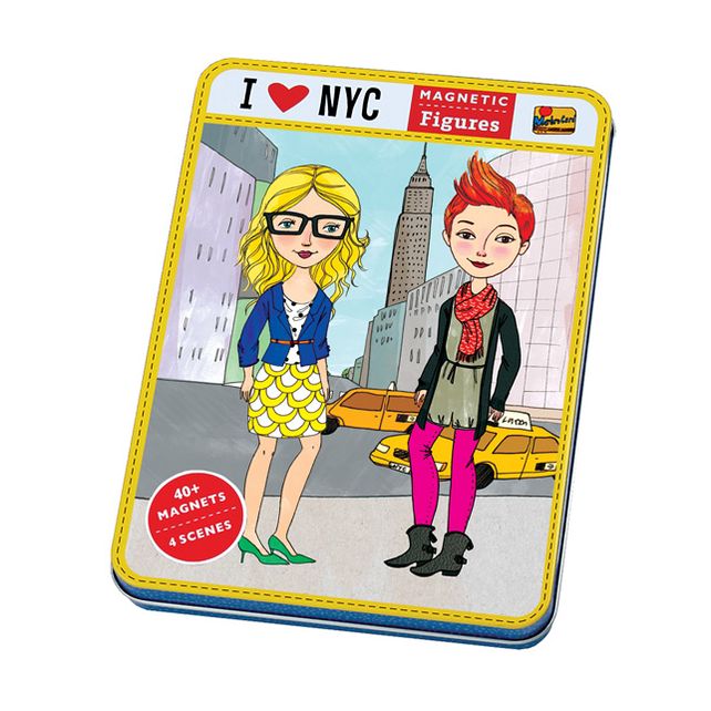 I Love NYC Magnetic Figures