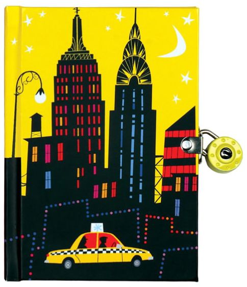 New York City Locked Diary