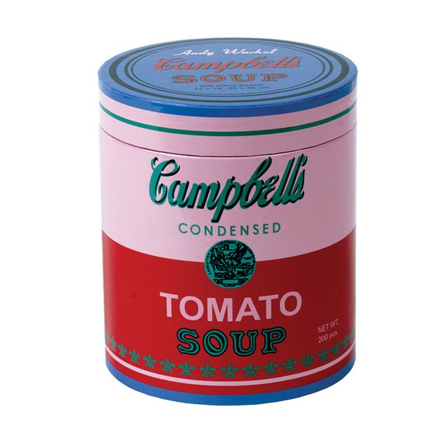 Andy Warhol Soup Can Pink 200 Piece Puzzle