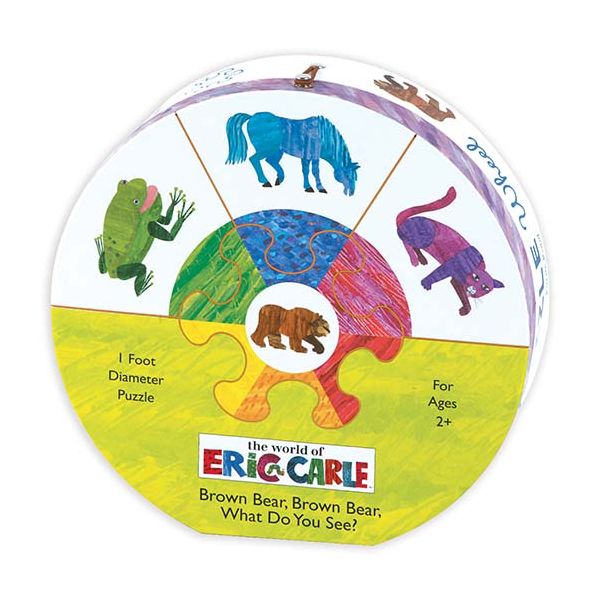 The World of Eric Carle(TM) Brown Bear... Deluxe Puzzle Wheel