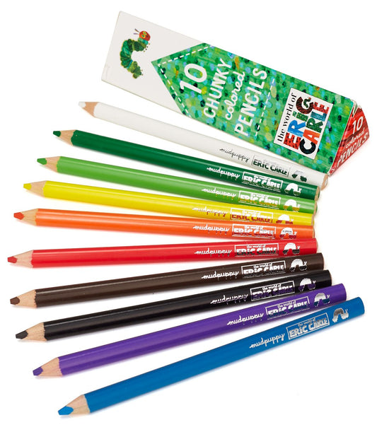 Eric Carle The Very Hungry Caterpillar Chunky Colored Pencils