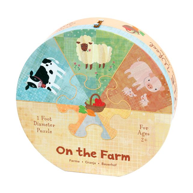 On the Farm Deluxe Puzzle Wheel
