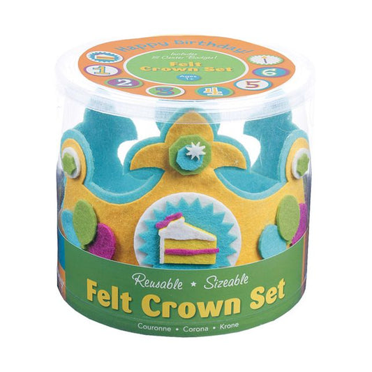 Happy Birthday! Felt Crown Set