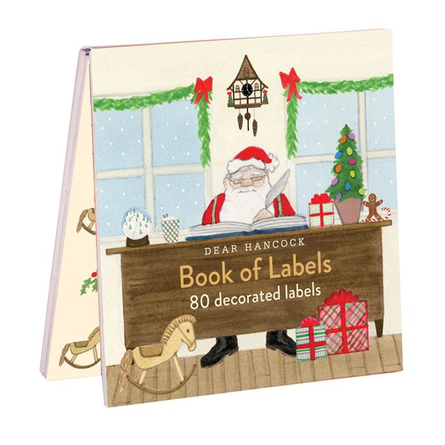 Santa's Desk Holiday Label Set