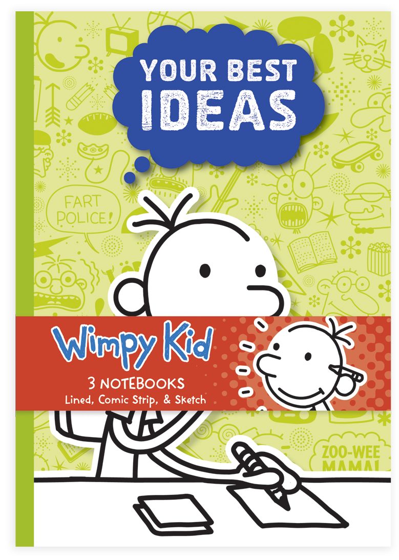 Diary of a Wimpy Kid 3-Notebook Set