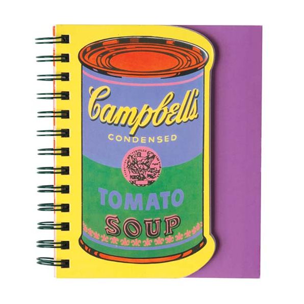 Andy Warhol Soup Can Layered Journal