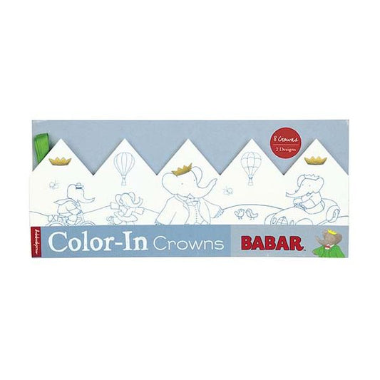 Babar Color-In Crowns