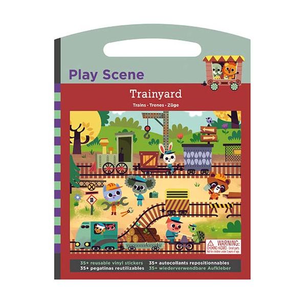 Trainyard Play Scene
