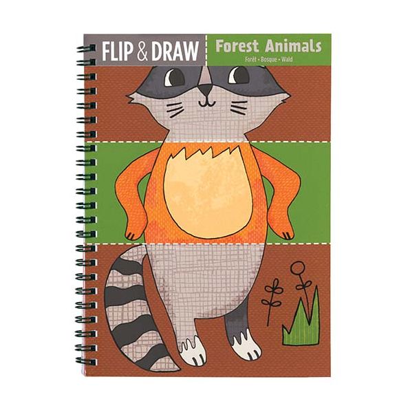 Forest Animals Flip and Draw