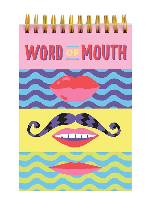 Word of Mouth Lenticular Notepad