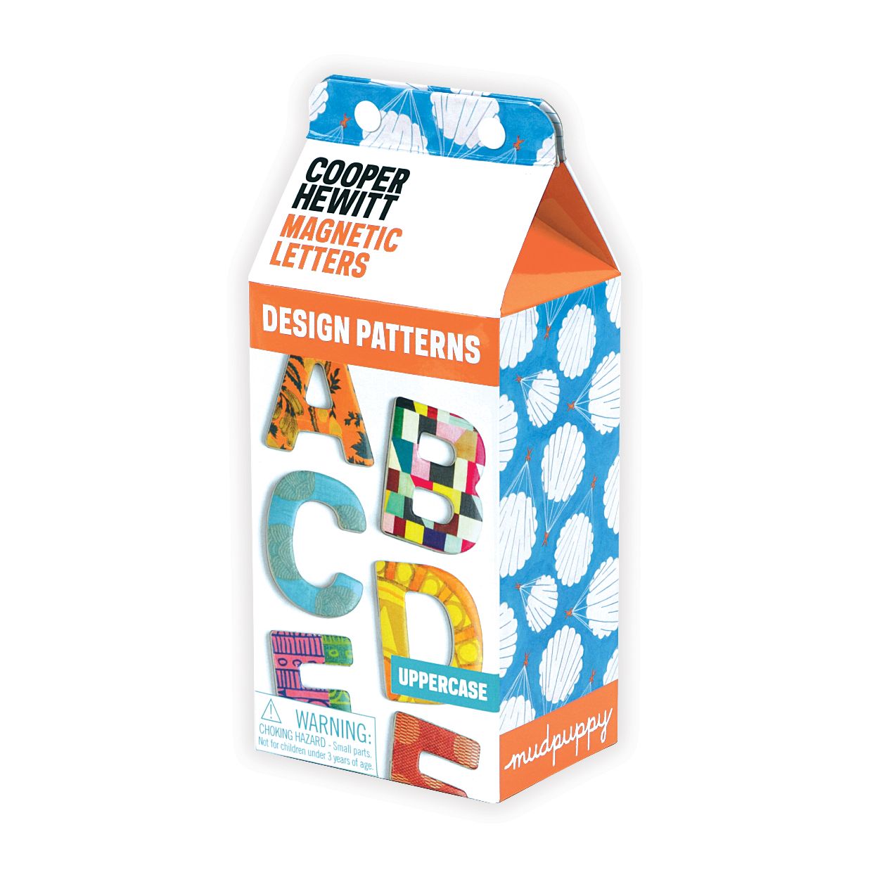 Cooper Hewitt Design Patterns Wooden Magnetic Uppercase Letters