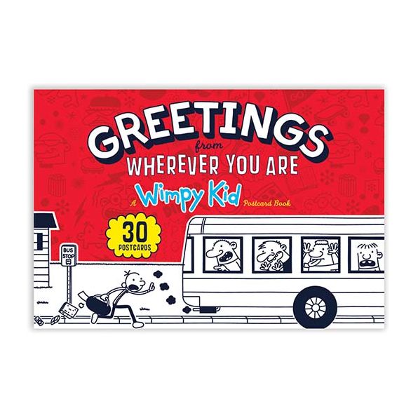 Diary of a Wimpy Kid Postcard Book
