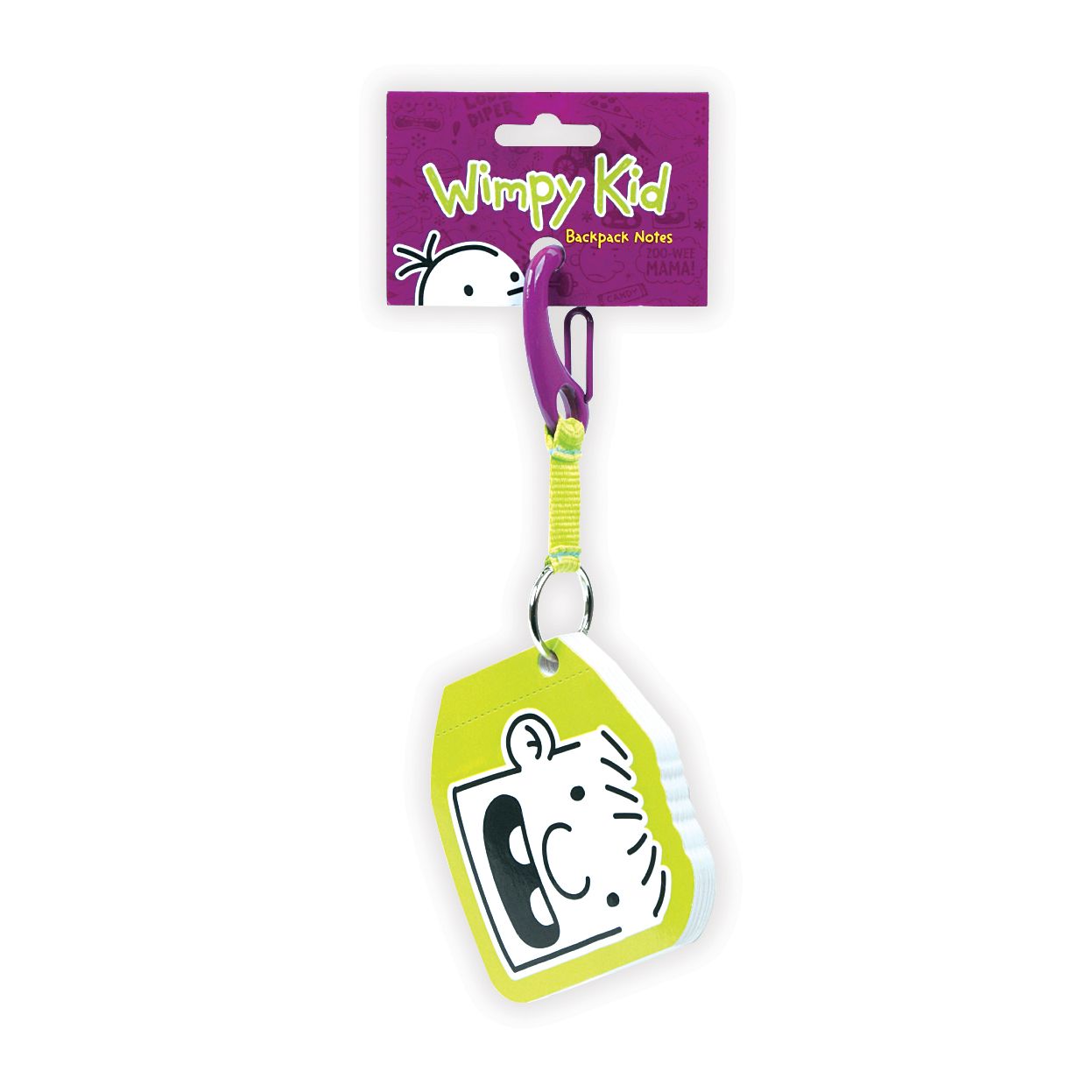 Wimpy Kid Rowley Backpack Notes
