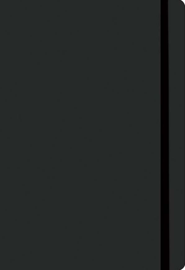 Solid Black Essential Everyday Journal