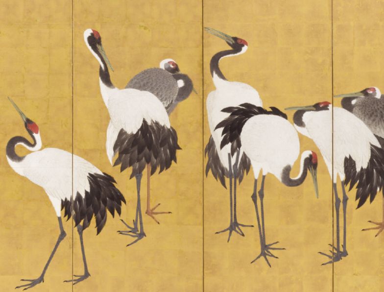 Japanese Screens LACMA Portfolio Notecards