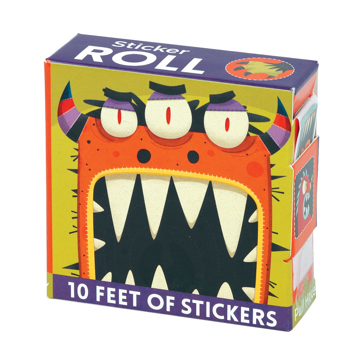 Monster Mania Sticker Roll