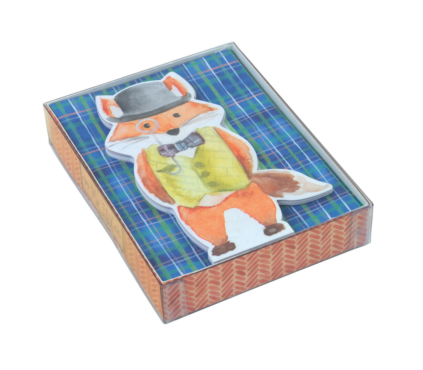 Mr. Fox Die-Cut Notecards