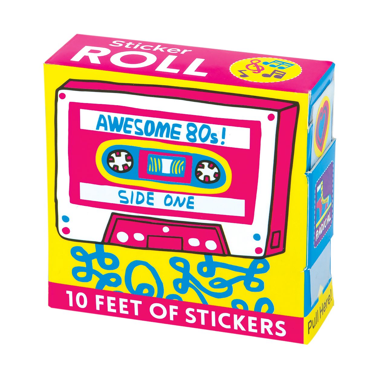 Awesome 80s! Sticker Roll