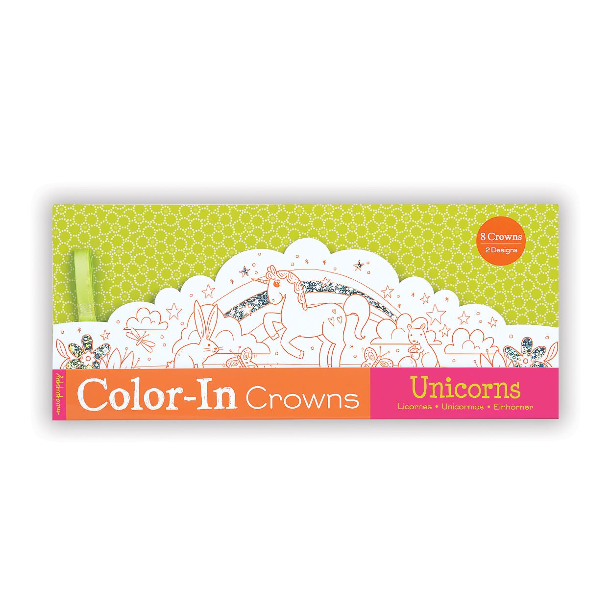 Unicorns Color-In Crowns