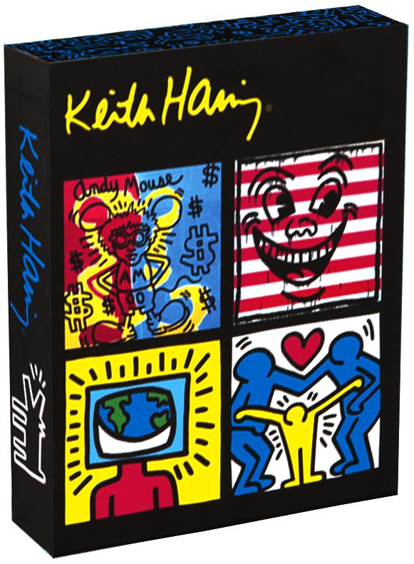 Keith Haring Keepsake Boxed Note Cards - Set of 16