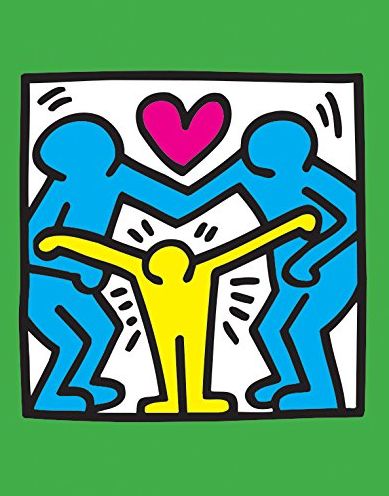 Keith Haring Keepsake Boxed Note Cards - Set of 16