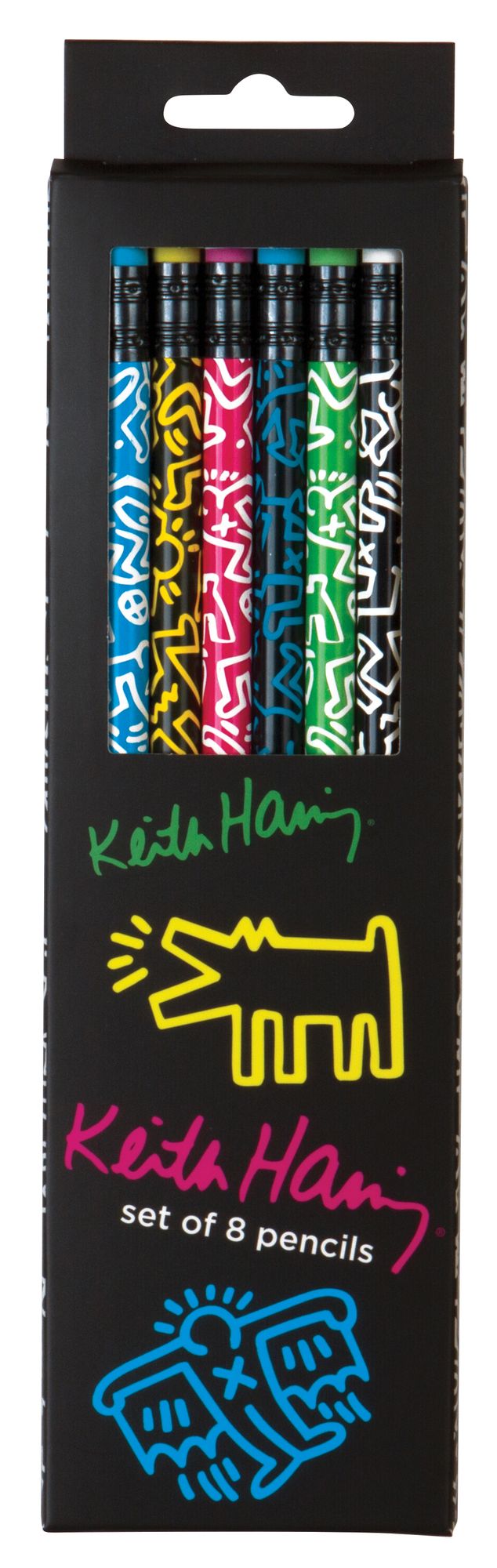 Keith Haring Pencil Set of 8