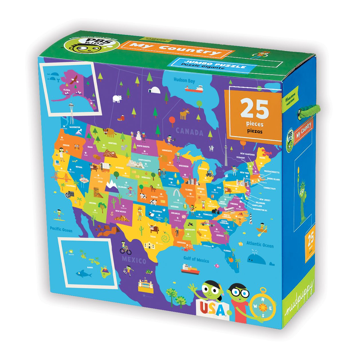 PBS Kids My Country Jumbo Puzzle