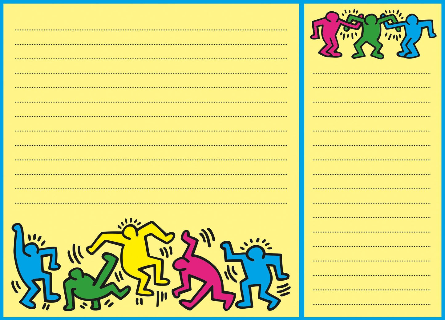 Keith Haring Sticky Notes