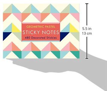 Geometric Pastel Sticky Notes