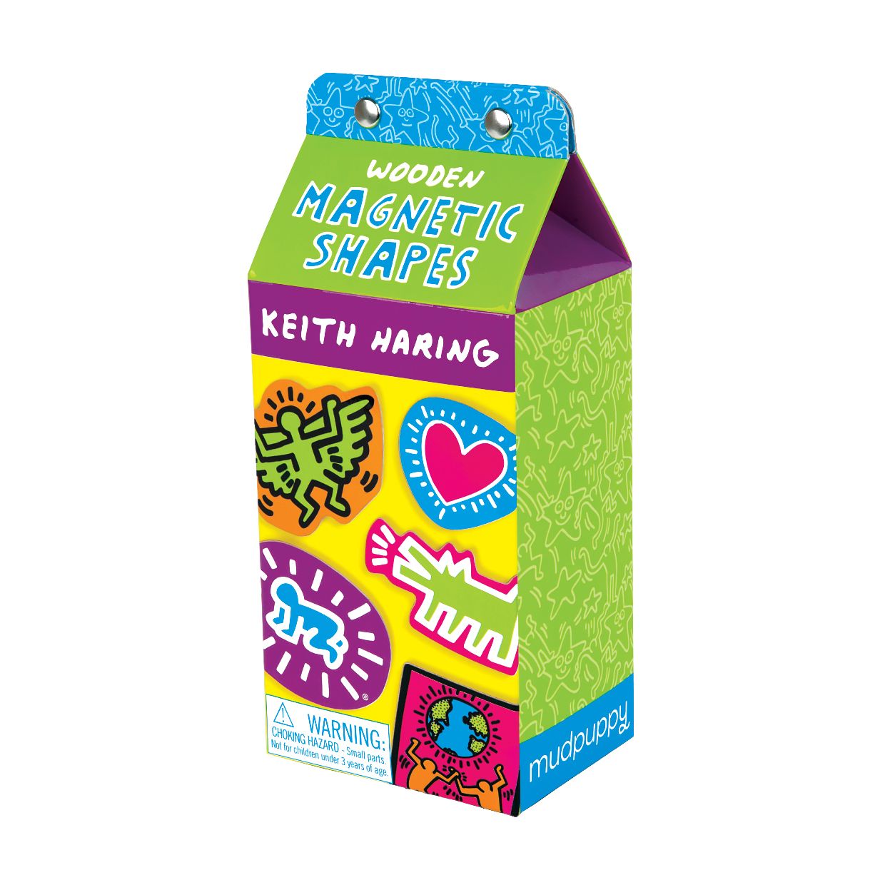 Keith Haring Wooden Magnetic Shapes