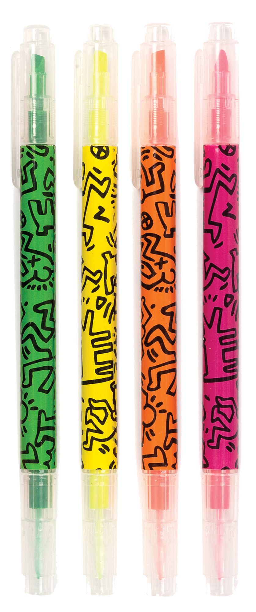Keith Haring Highlighter Pen Set