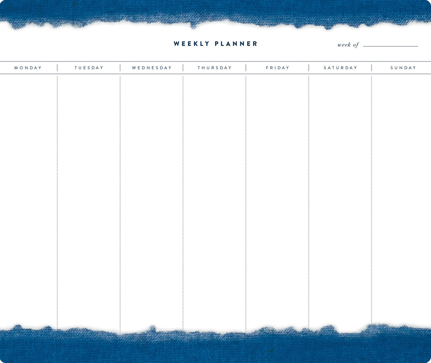 Indigo Desk Pad
