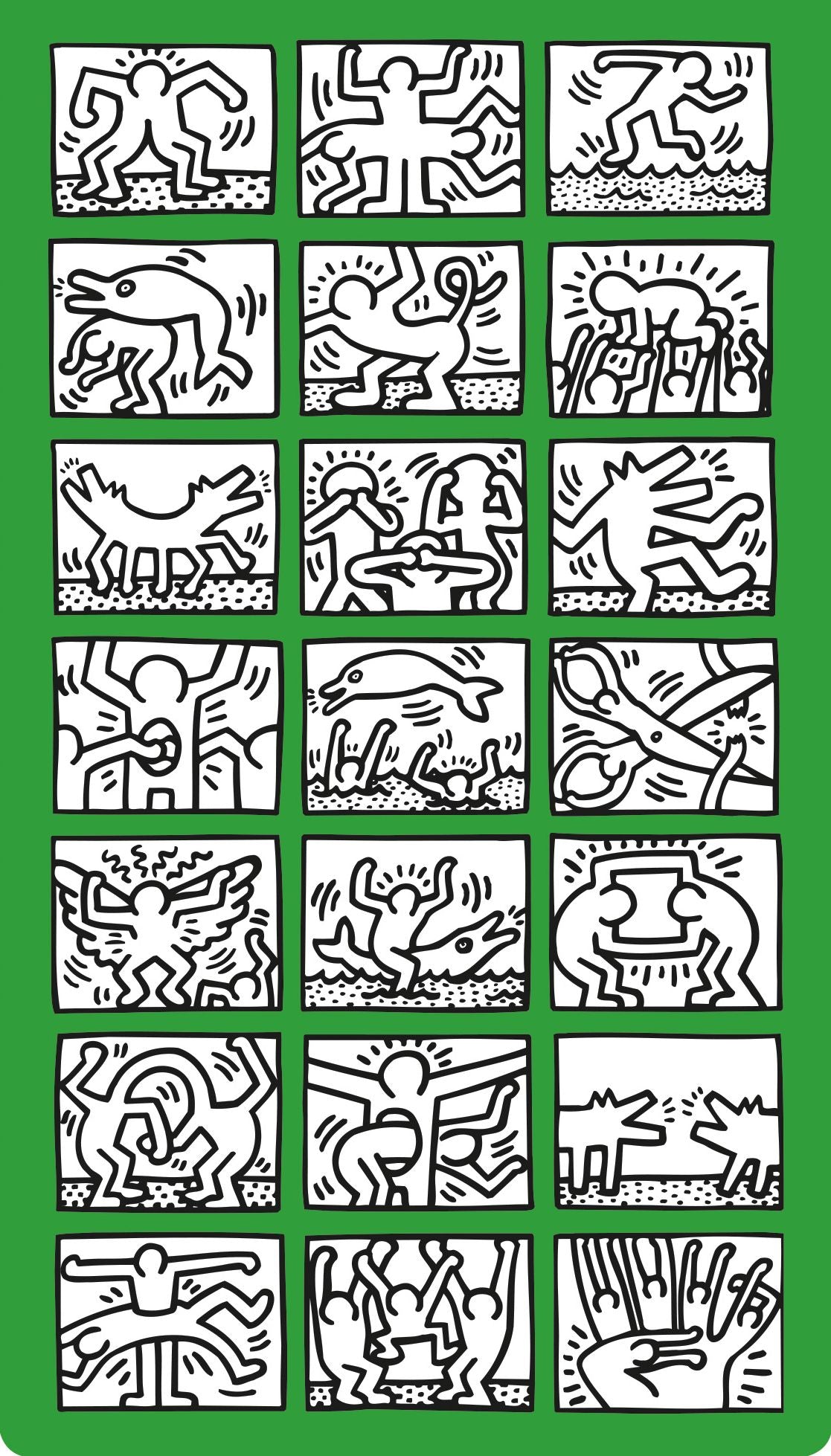 Keith Haring Specialty Journal 4.25" x 7.25"