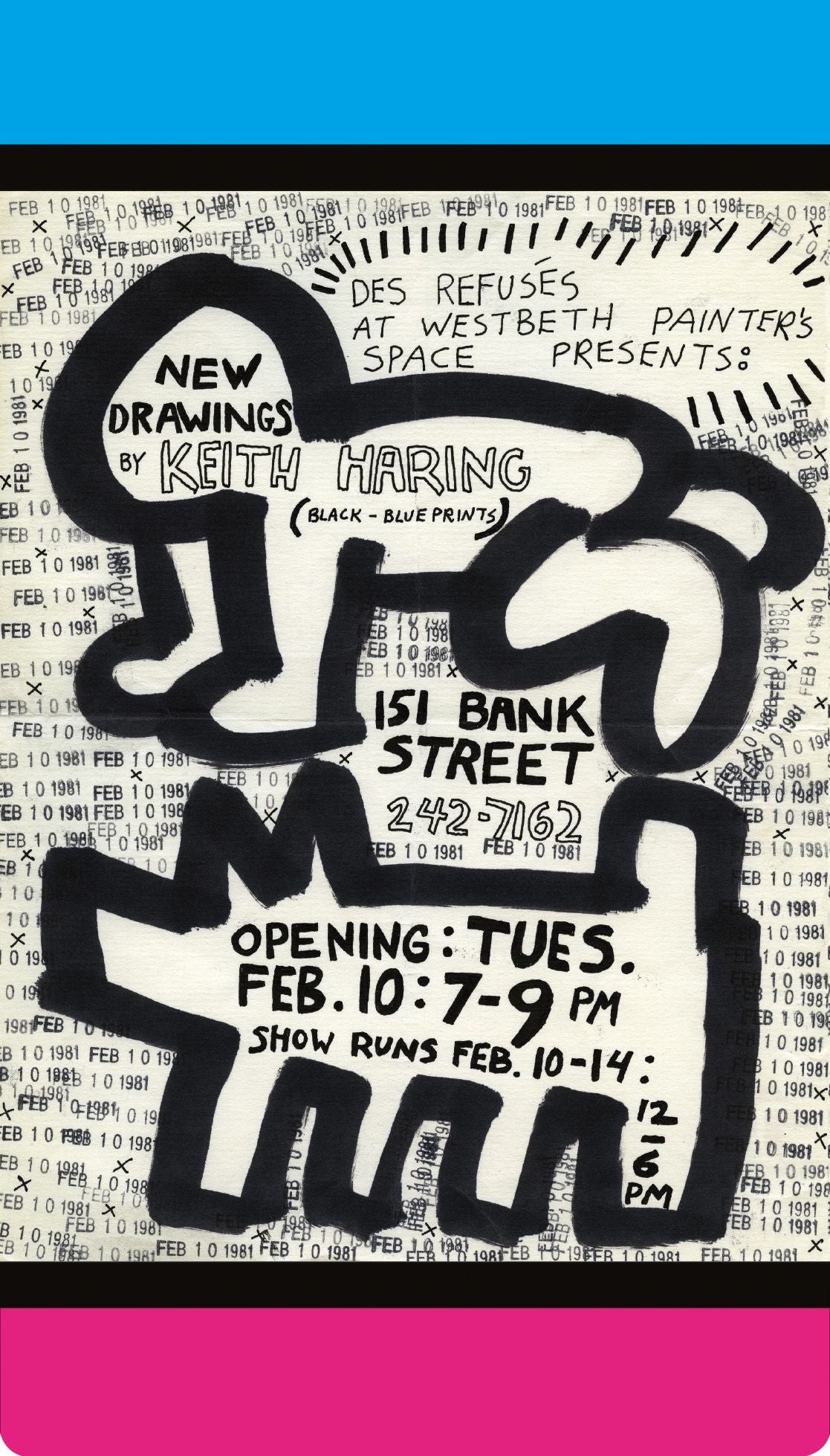 Keith Haring Specialty Journal 4.25" x 7.25"