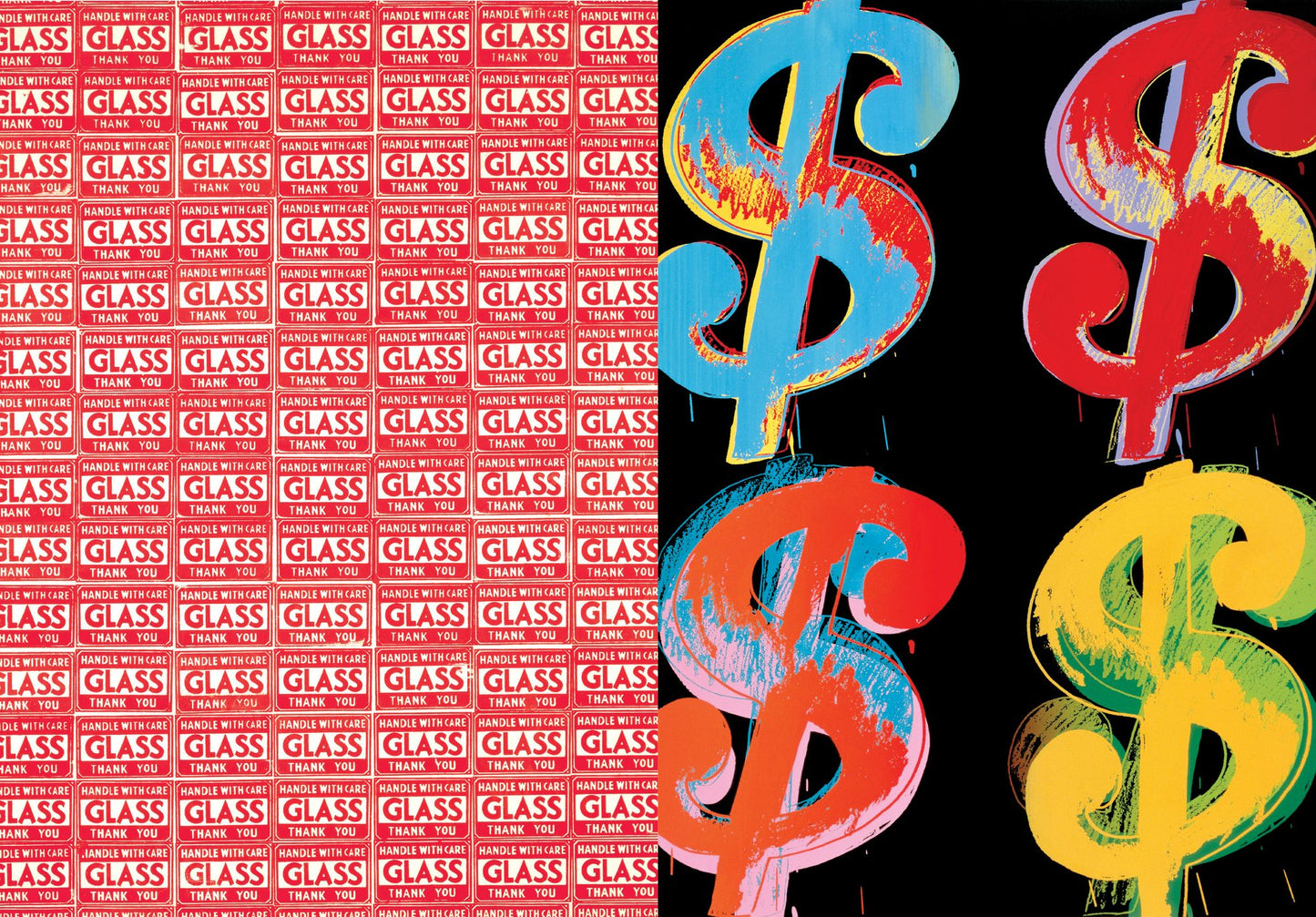 Andy Warhol Colored Edge Journal 6.25" x 8.75"