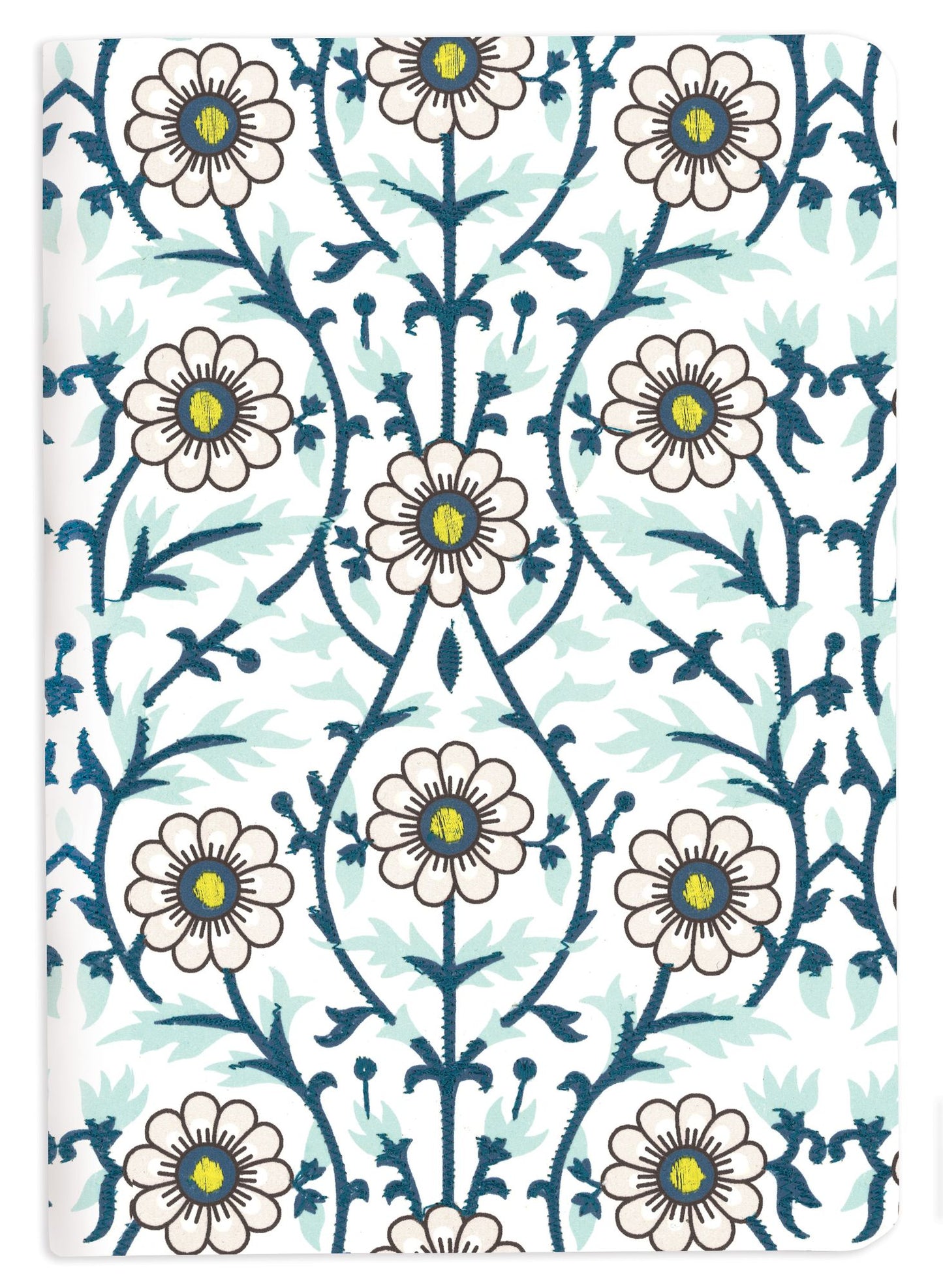 Floral Trellis Embroidered Journal
