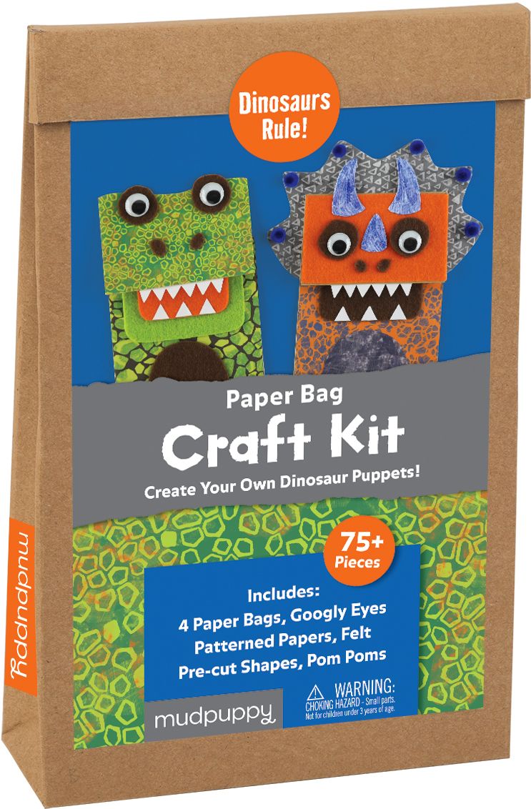 Dinosaurs Roar! Paper Bag Craft Kit