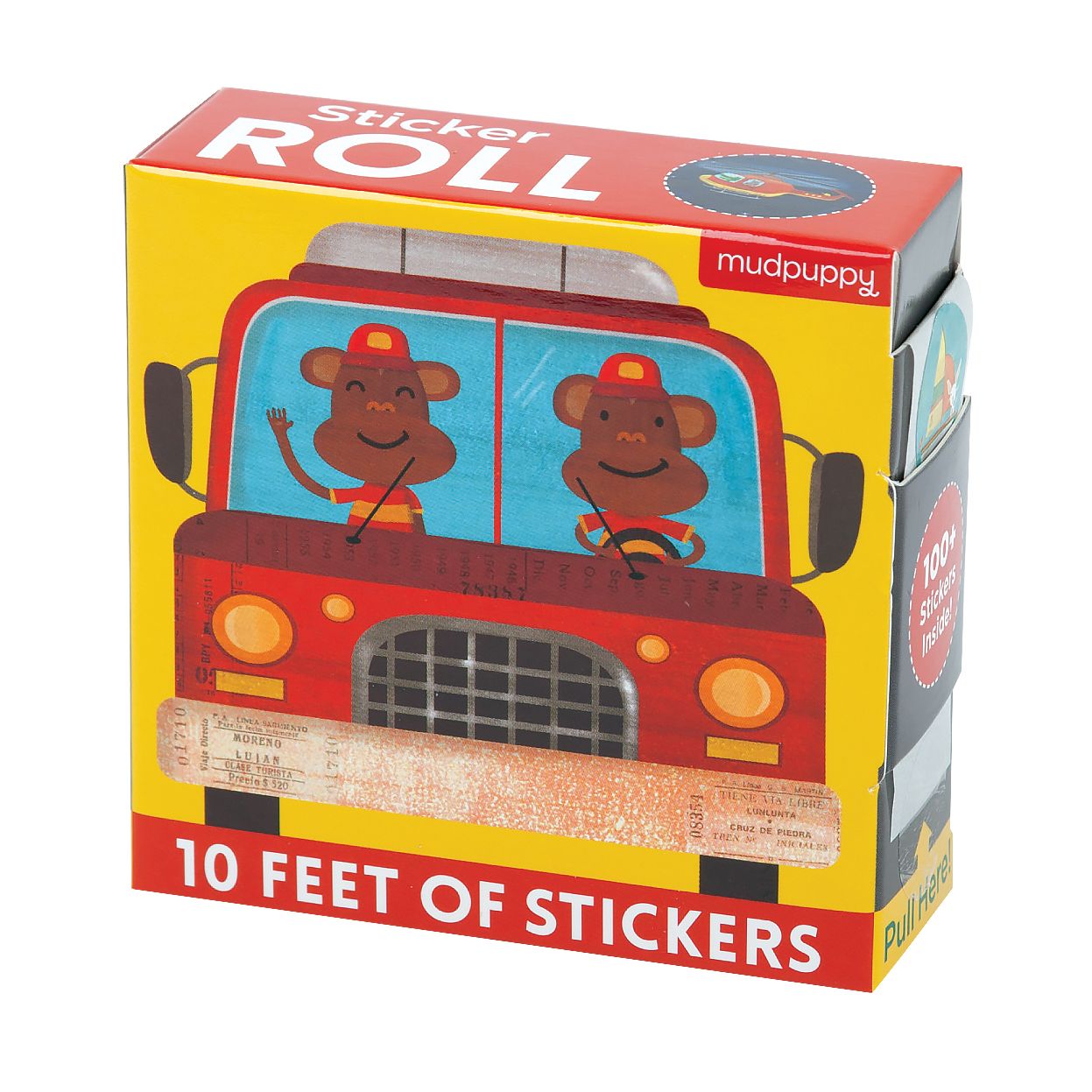 Things That Go Sticker Roll